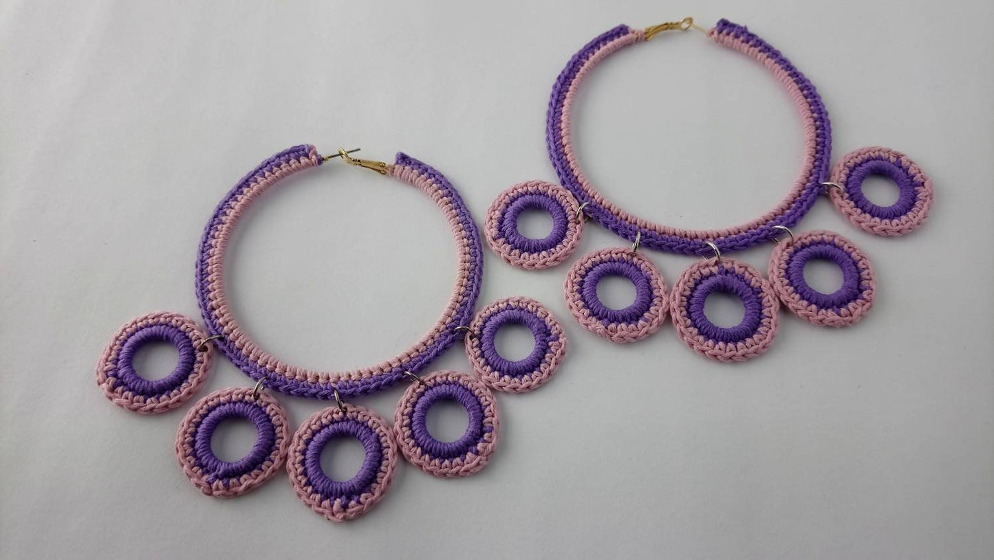 Extra Large Hoop Earrings Large African Earrings Boho Earrings Large Statement Earrings Big Huge Hoops Oversized Earrings